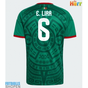 Billiga Mexiko Erik Lira #6 Hemmatröja VM 2026 Kortärmad